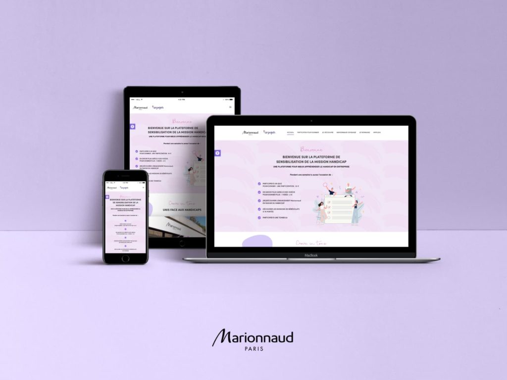 showcase projet marionnaud
